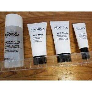 FILORGA Paris Best Sellers 4pc Travel Set in Clear Zip Pouch